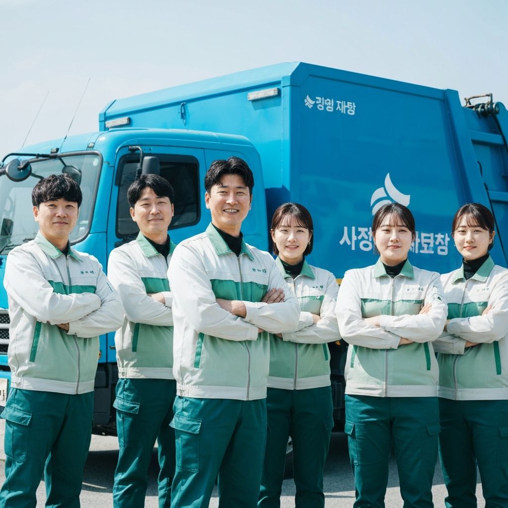 말끔케어 전문 팀 직원들